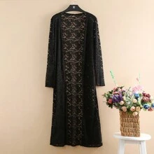 Women Cardigans - Black - View 3