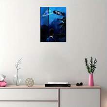 1 Póster De Lienzo, Arte Moderno, Nata Montana The World Is Yours, Póster De Portada Musical, Regalo Ideal Para Dormitorio, Sala De Estar, Pasillo, Arte De Pared, Decoración De Pared, Decoración De Otoño, Decoración De Pared, Decoración De Habitación, Sin Marco