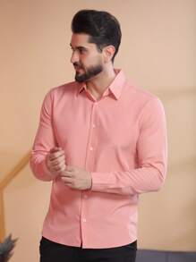Men Shirts - Dusty Pink - View 4