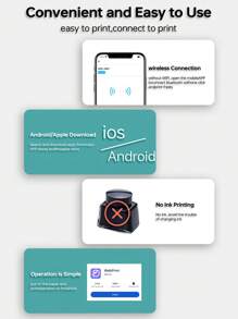 White Non-Sticky Printer Paper For Mini Printer - Multicolor - View 10