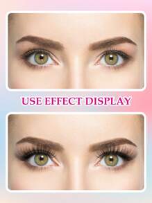 8pairs/Set 3d Synthetic Mink False Eyelashes - Cat Eye Lashes - View 4