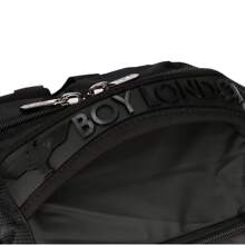 BOY LONDON Backpack Mochila Deportiva Escolar Urbana de Viaje - Negro - Ver 4
