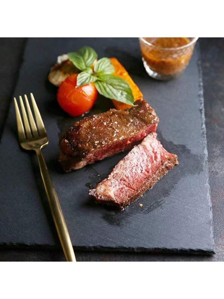 Vassoio Piatto Rotondo In Ardesia Nero 20 Cm Pietra Naturale Da Cucina Per Sushi Servire Aperitivi Antipasti Formaggi Tagliere Da Portata 90021210