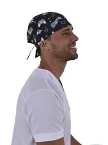 SOULMATE Surgical Medical Cap For Men - Gamer - View 2