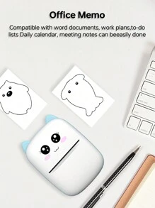 White Non-Sticky Printer Paper For Mini Printer - Multicolor - View 7