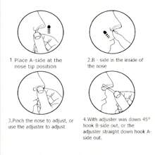 3pairs Nose Up Lifting Shaping Beauty Tool, Insertion Up Nose Invisible Nose Pad - Black - View 7