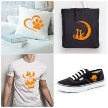 3入組3d軟墊熱轉印膠片12"x10",松軟的htv熱轉印膠片,可用於熱壓燙t恤、包裹衣服、枕頭、紡織物等 - 銀灰 - 查看 4