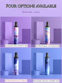 1把自動星空傘,折疊防uv雨傘,反向傘 - 自動星空傘 - 查看 5