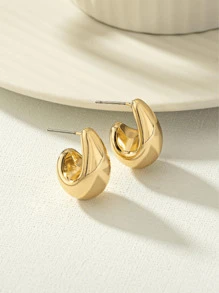 1pair Minimalist Style Earrings