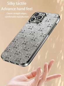 1 个粉色镀层 Tpu 蝴蝶图案防摔手机壳和 1 个粉色渐变闪光卡纸/带闪光手机壳/腕带手机壳/趣味手机壳（兼容 iPhone、、、Oppo、Redmi） - 粉色 - 查看 10