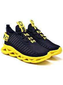 Men Sneakers - Yellow - View 3