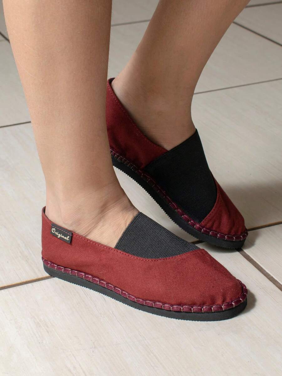 Women Flats - 紫紅色 - 查看 1