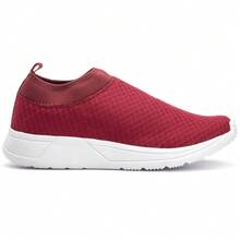 Women Wedge Sneakers - 紅色 - 查看 3
