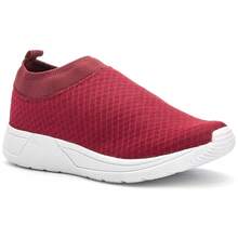 Women Wedge Sneakers - 紅色 - 查看 2