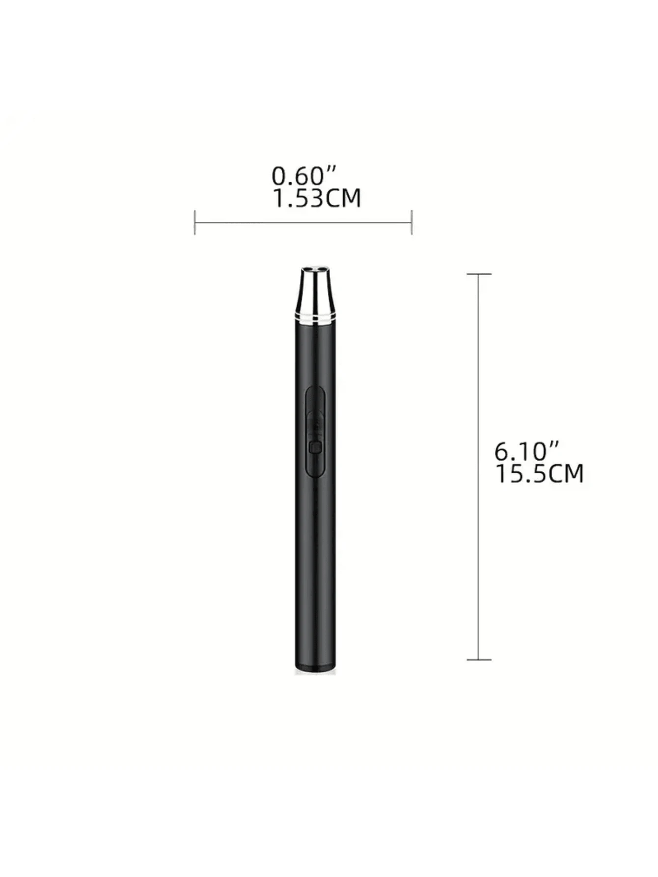 Accendino USB ricaricabile, confezione da 2 mini accendini elettrici