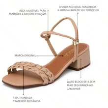 Women Heeled Sandals - Beige - View 2