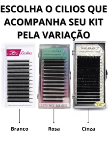 Eyelashes Set - ホワイト - チェックする 2