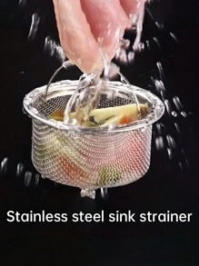 1入組廚房水槽過濾網,過濾脆弱廚房器具,除家居用品外 - 銀色 - 查看 2