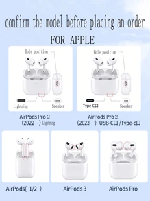 Fundas para auriculares con estampado de Los Ángeles, compatibles con 1/2/3/Pro (1.ª/2.ª generación), cubiertas protectoras para auriculares