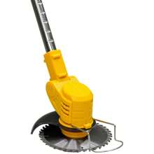 Cortadora inalámbrica eléctrica portátil, cortadora de arbustos, herramientas de jardín, herramientas de jardinería para el jardín - Amarillo - Ver 2