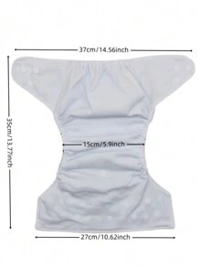 6 Piezas que constan de 3 pañales talla grande 3 insertos - regalos y decoraciones para baby shower familiar