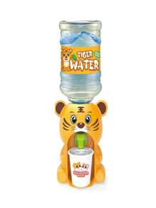 Juguete Dispensador De Agua, Mini Bebedero De Plástico Para Niños Crecimiento Saludable Para Agua Pura - Tigre - Ver 1