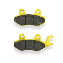 Balata Trasera Mineral Orgánica Benelli Tnt150 Tnt180 Tnt25n - Amarillo - Ver 2