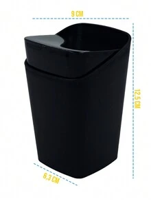 Toothbrush & Toothpaste Holders - Zwart - Bekijken 3