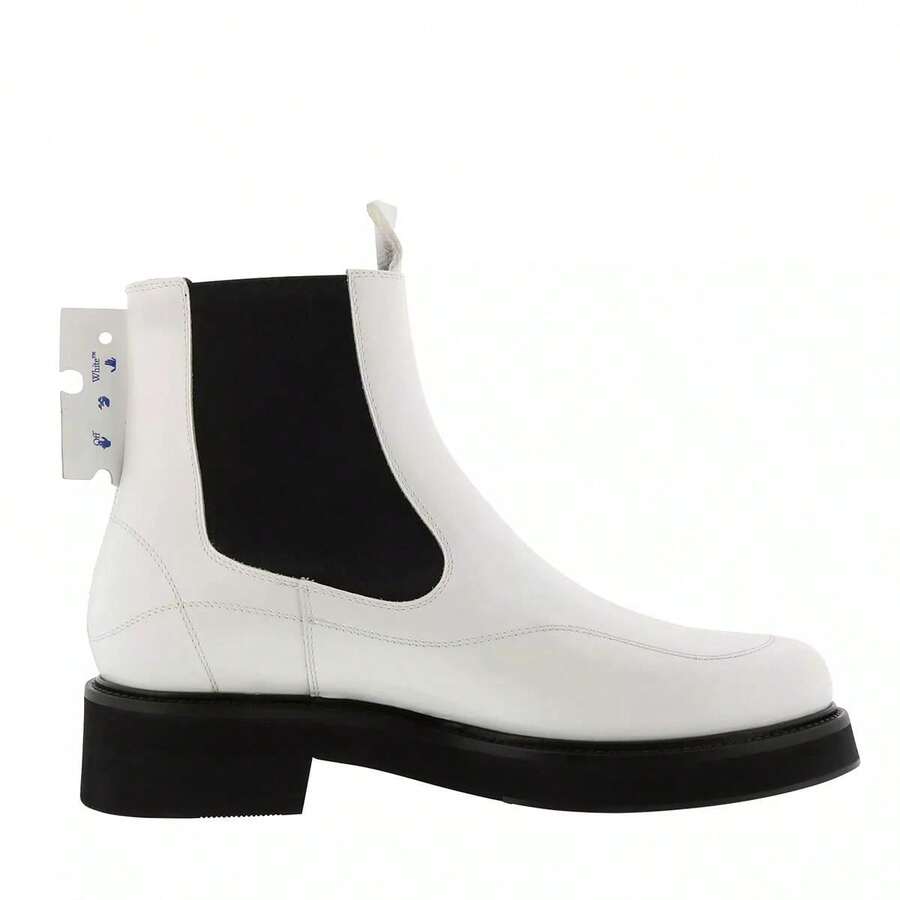 Off-White Ankle Boots White Ankle Boots - White - View 1