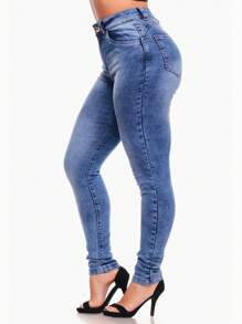 PATRIA BRASIL Women Jeans - 深色洗 - 查看 4