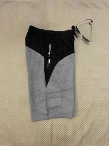 Men Plus Size Shorts - Màu Xám nhạt - Xem 3