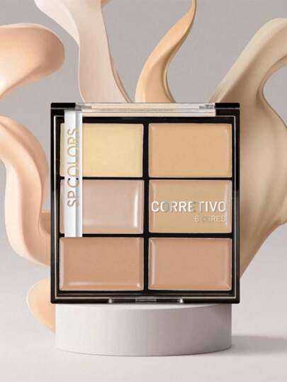 Paleta de Corretivo 6 Cores - SP Colors Festa Junina