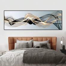 1 bức tranh vải canvas trừu tượng màu vàng phong cách Bắc Âu hiện đại, áp phích và tranh in màu vàng, trang trí nghệ thuật treo tường, trang trí nghệ thuật treo tường hiện đại cho phòng khách và phòng ngủ, thiết kế bắt mắt, không có khung - Nhiều màu - Xem 10