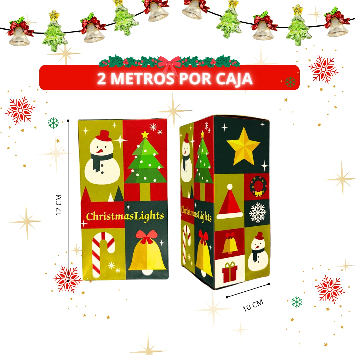 CHRISTMAS LIGHTS - Blanco - Ver 1