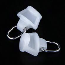 窗簾軌道滑輪掛鉤 - 白色 - 查看 4