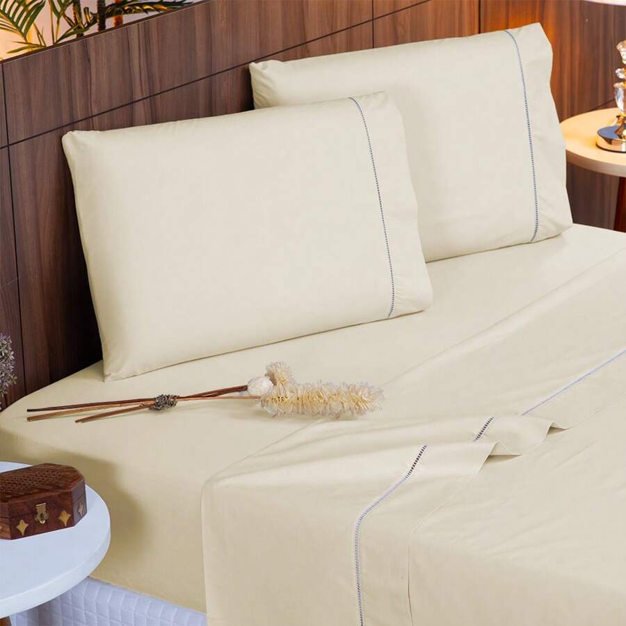 Sheet Sets With Pillowcases - 稻草 - 查看 1
