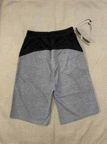 Men Plus Size Shorts - Màu Xám nhạt - Xem 2