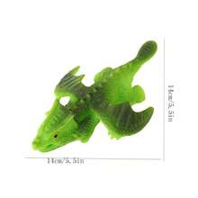 1個彈性恐龍tpr動物指射飛鏢玩具,減壓,隨機顏色 - 彩色 - 查看 5