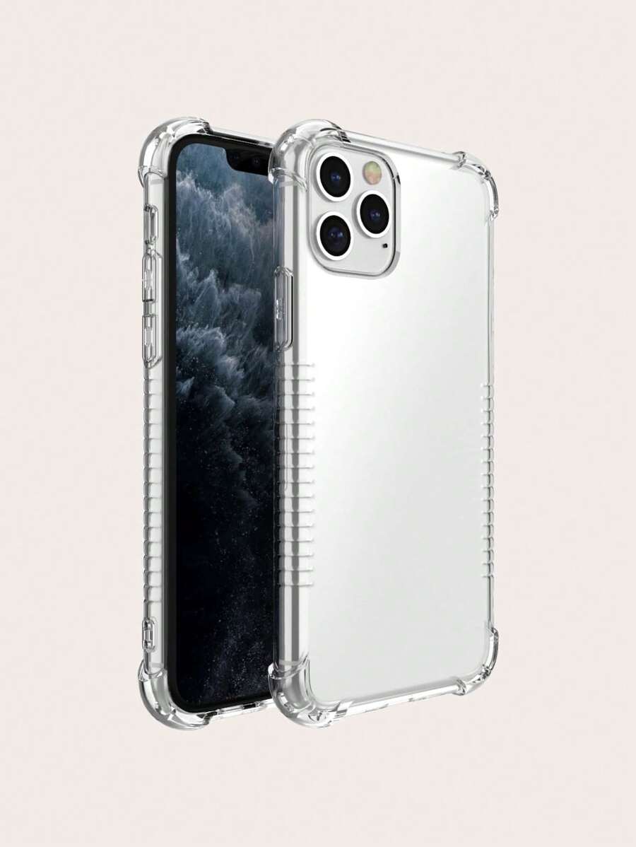 防摔透明iPhone手機殼 - 無色 - 查看 1