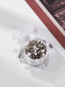 100入組DIY指甲藝術裝飾鑽石，多用途人造水晶指甲裝飾指甲魅力寶石指甲用品 - 彩色 - 查看 3