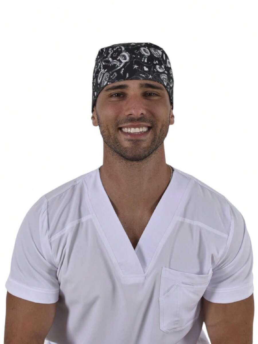 SOULMATE Gorro Médico Quirúrgico Para Hombre - AUDIFONOS - Ver 1