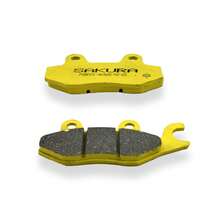 Balata Trasera Mineral Orgánica Benelli Tnt150 Tnt180 Tnt25n - Amarillo - Ver 3