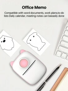 Giấy in trắng chống dính cho máy in mini - Nhiều màu - Xem 7