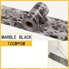 自粘式踢腳板牆貼紙,適用於門框、廚房、客廳、窗台、浴室、陶瓷磁磚,裝飾地板和腰線貼紙 - 薑色 - 查看 1