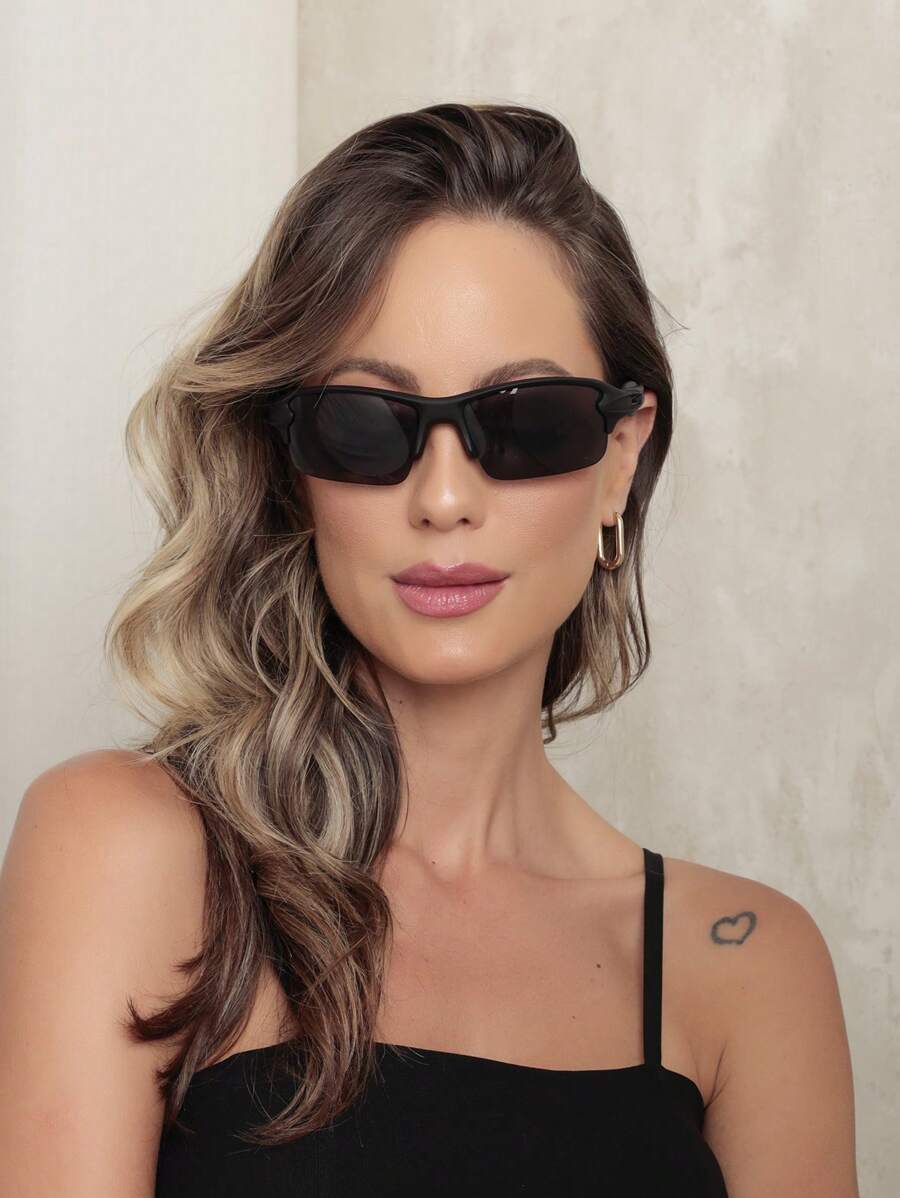 Thời trang nữ Kính Đường phố - màu đen - Xem 1