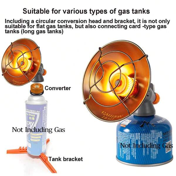 Portable Camping Gas Heater Tent Heater with Storage Box Conversion