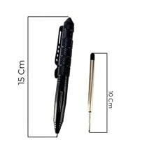 QUQU Pluma Táctica Militar Defensa Personal Kubotan Rompe Vidrio. - Negro - Ver 1