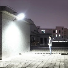 16000LM 太阳能 LED 灯 - 户外最强太阳能灯，720 个 LED，3 种模式，遥控，防水花园和路灯 - 黑色 - 查看 9