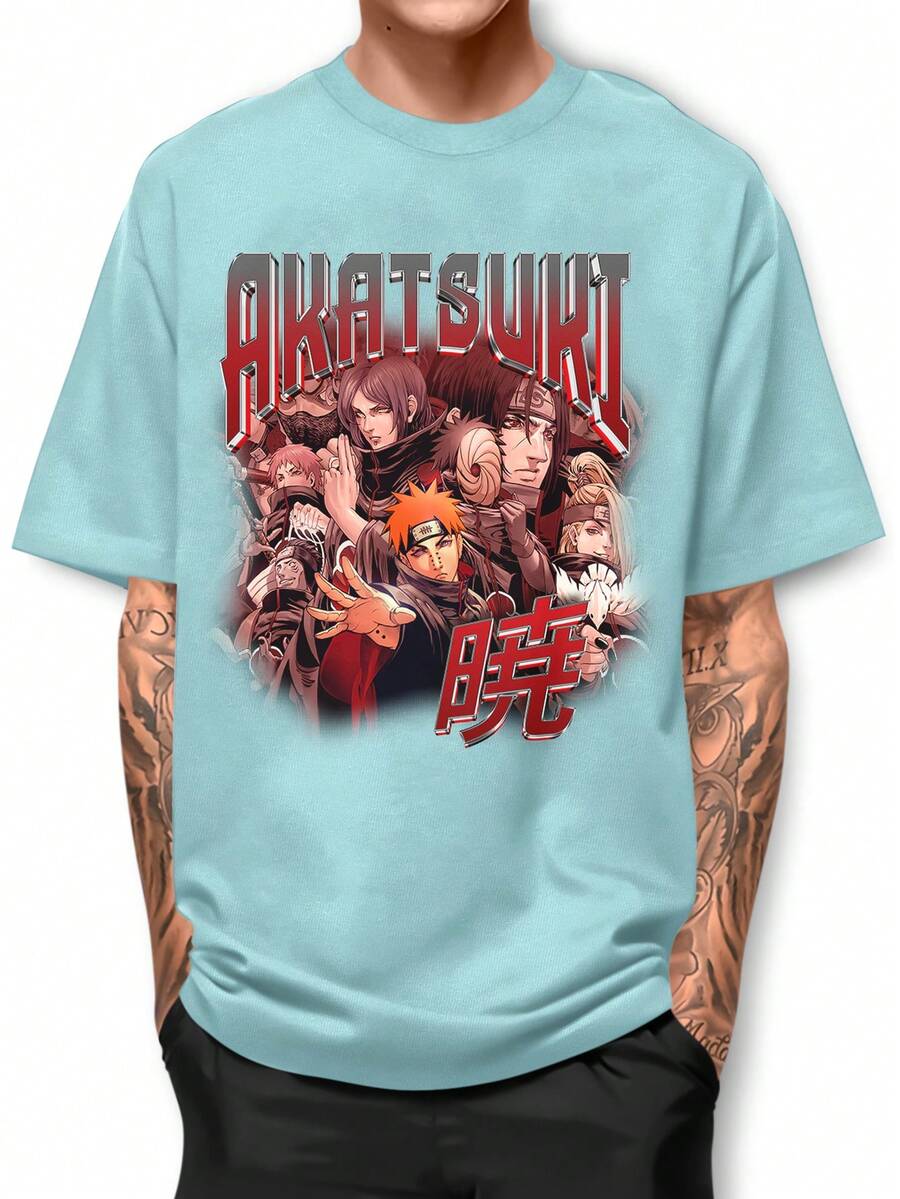 Men T-Shirts - Baby Blue - View 1