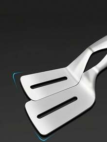 1個不鏽鋼鑊鏟炒魚鐵鍋鐵鏟,多功能工具 - 杏色 - 查看 4